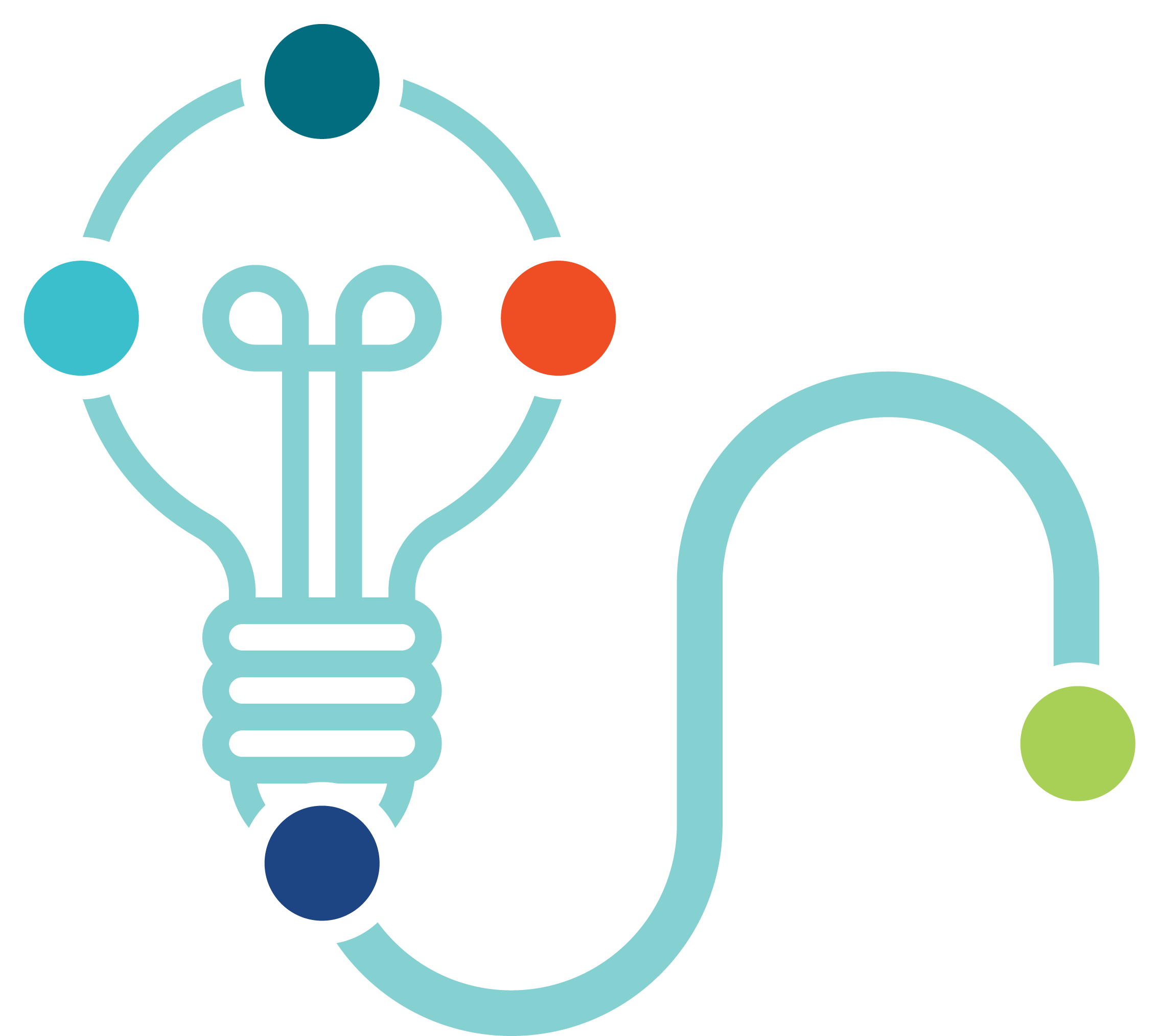 illustration_lightbulb with nodes